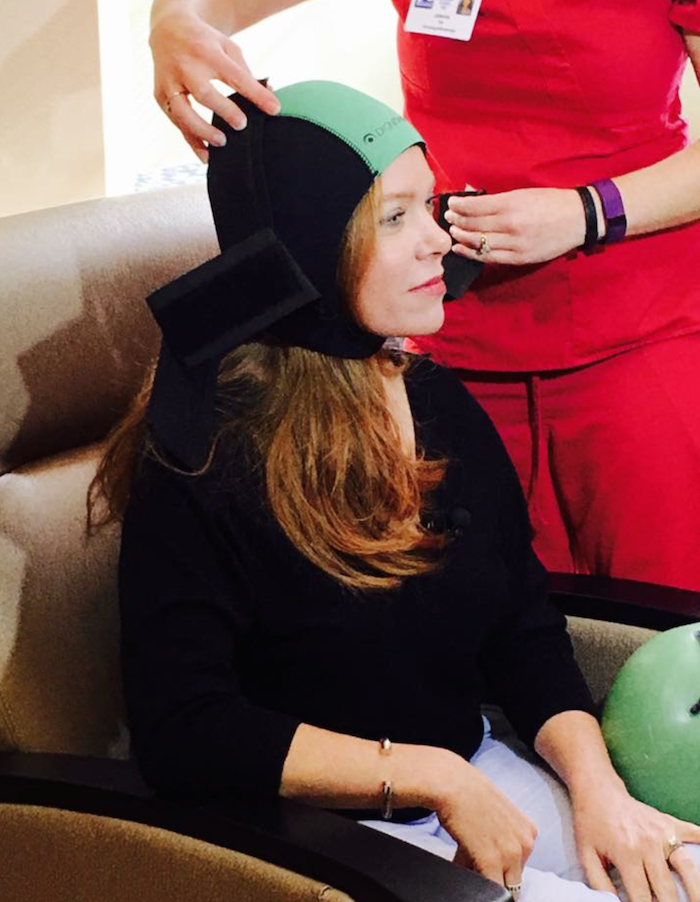 PARENT PROFILE_Bobbi Johnson-Filipiak uses cold cap therapy during chemo to save her hair